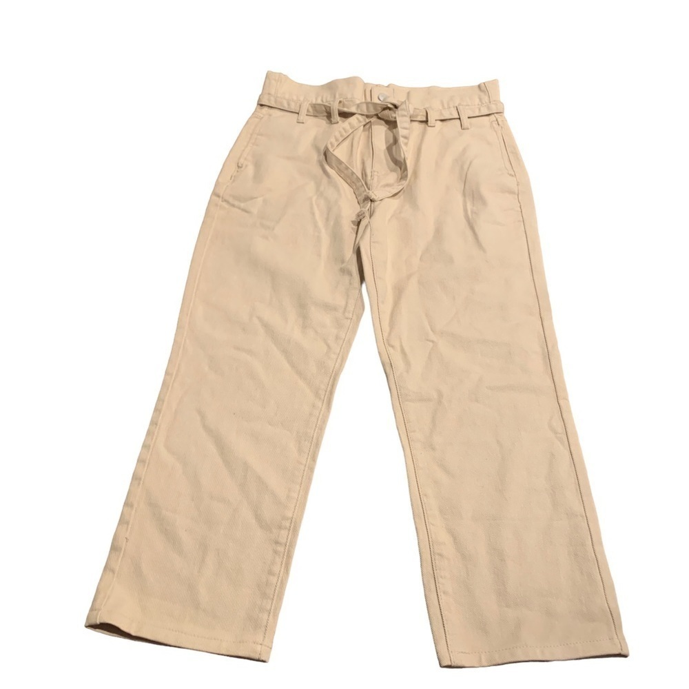 Redial Paper Bag Belted Mom Jeans Size EUR 38 UK 10 NEW